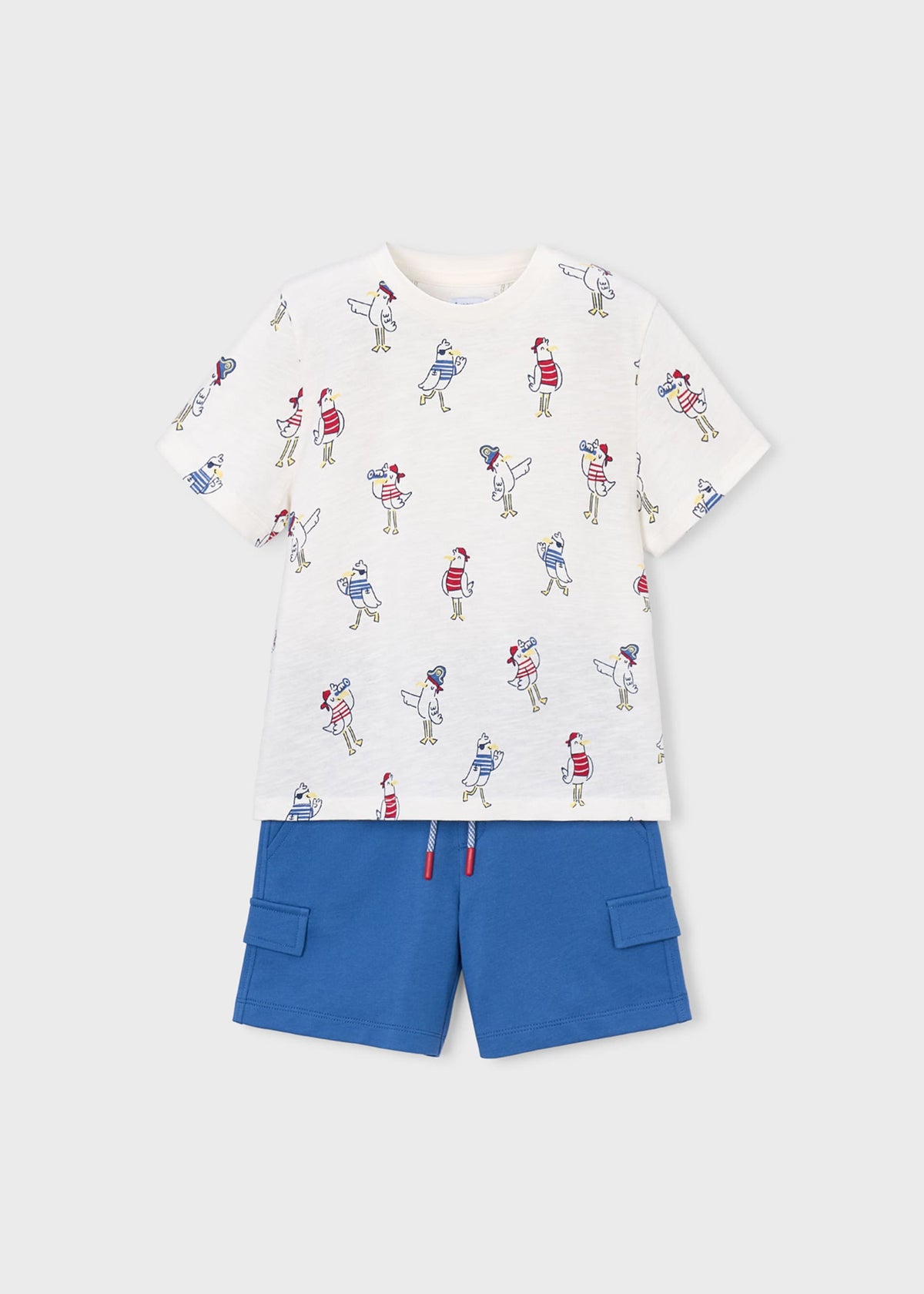 Boys' printed T-shirt and trousers set