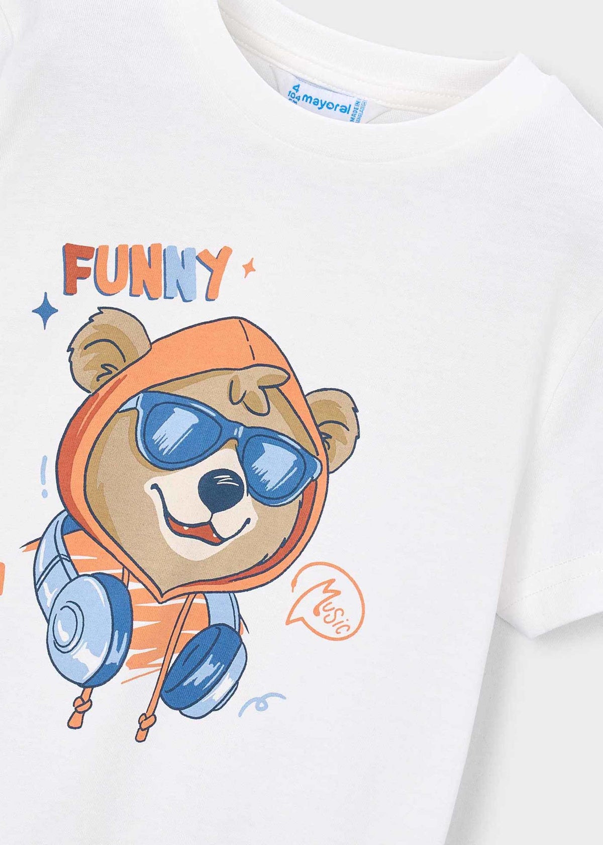 Boys' printed T-shirt