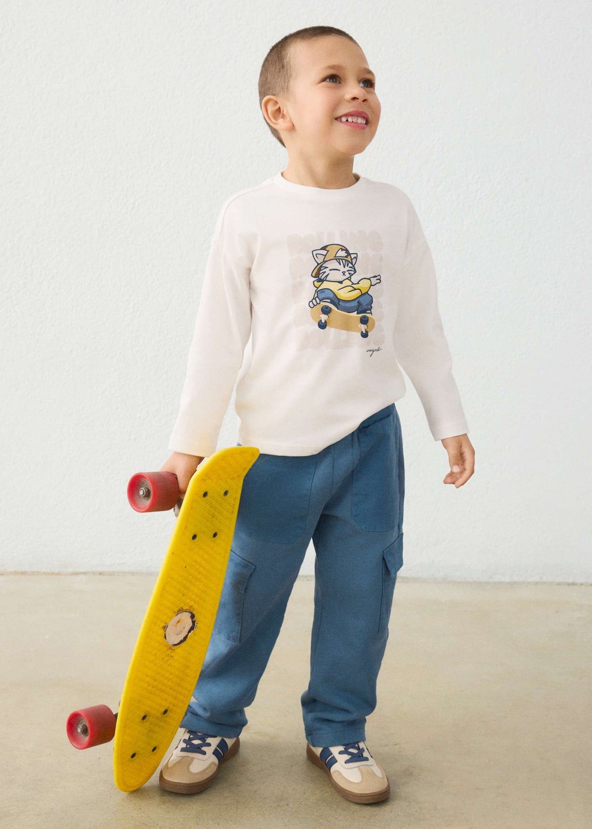 Skater-T-Shirt für Jungen