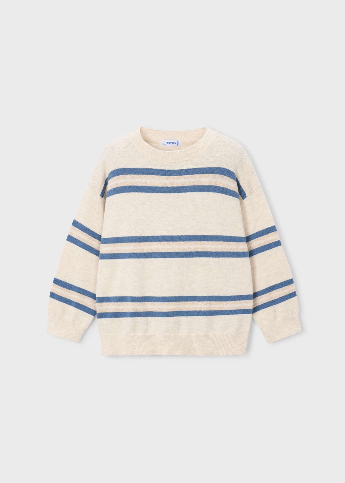 Boys' striped jumper