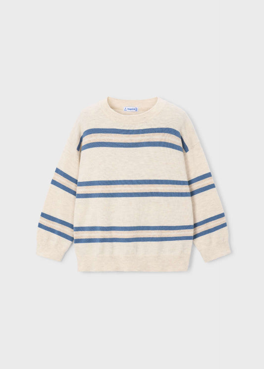 Boys' striped jumper