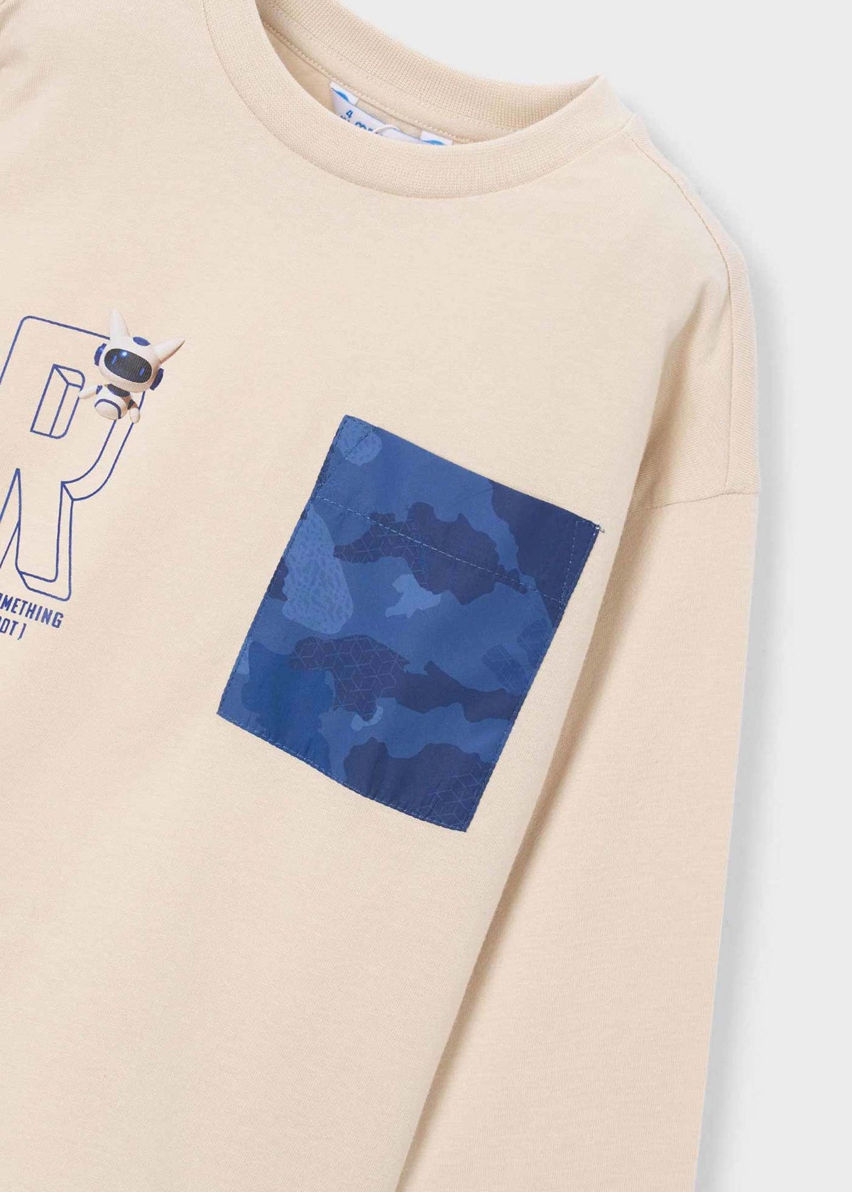 Jungen-T-Shirt mit Brusttasche