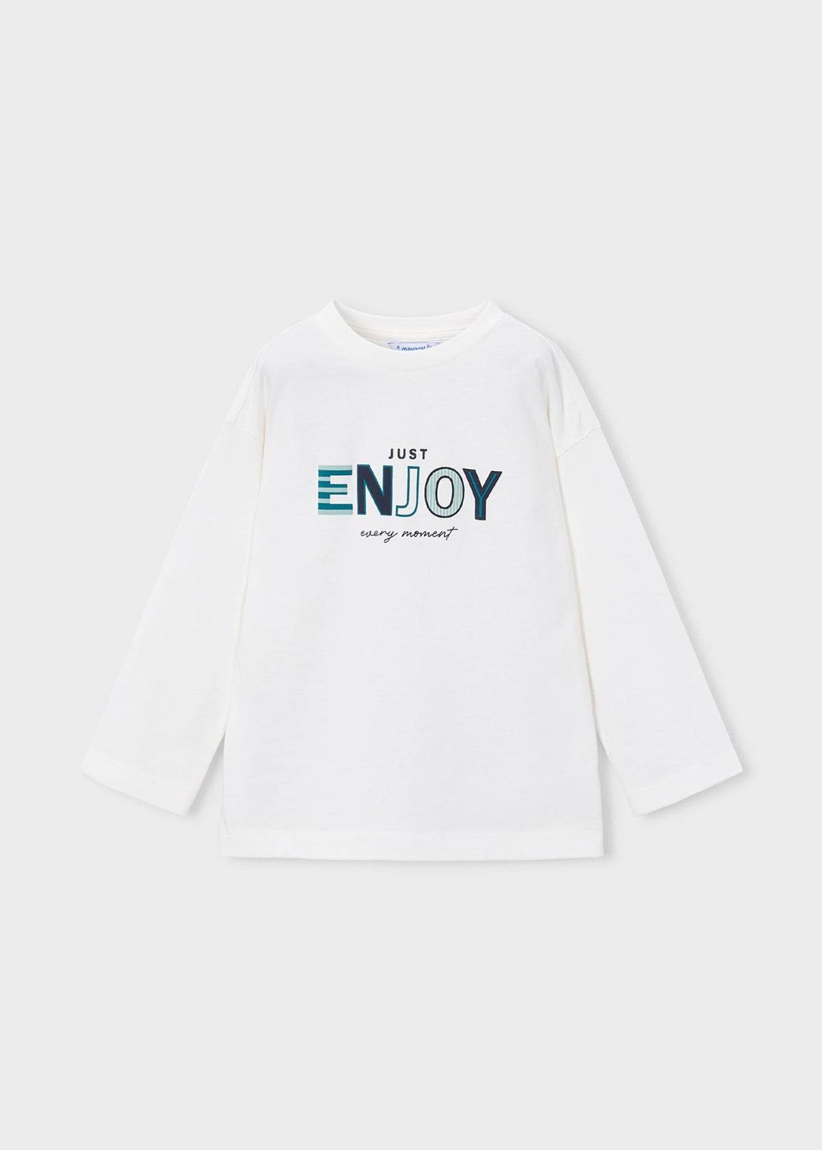Boys' T-shirt with text