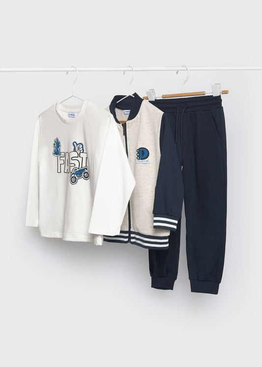 Jungen-Trainingsanzug mit Bomberjacke