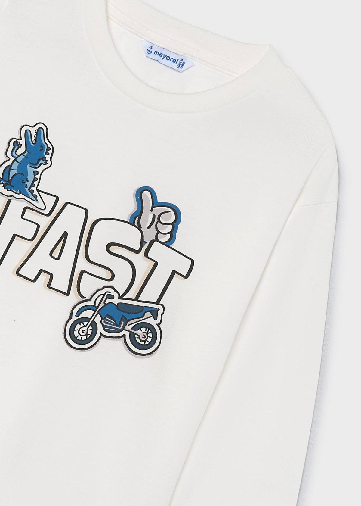 Boys' tracksuit with bomber jacket