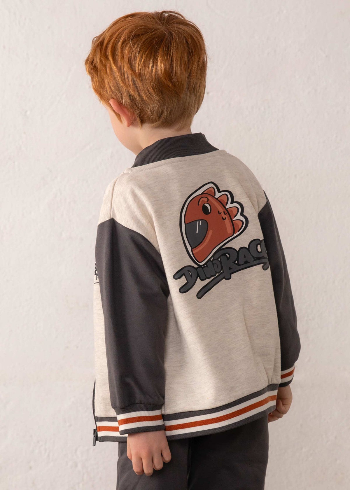 Boys' tracksuit with bomber jacket