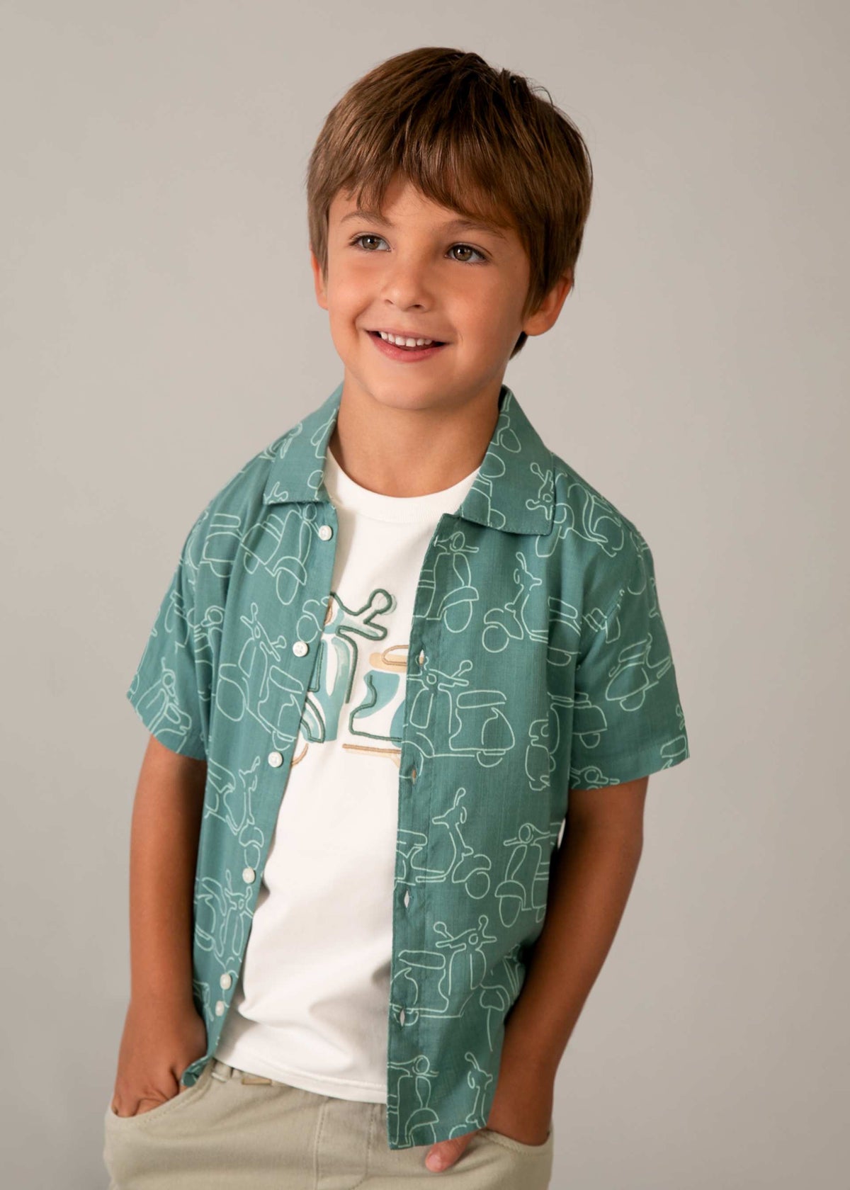Camisa estampada ni?o
