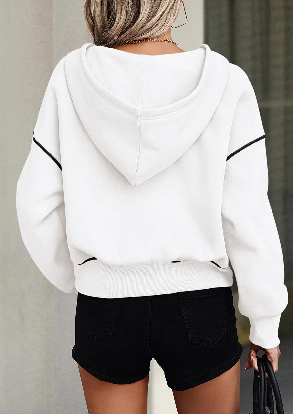 ⏰LETZTER TAG – 59% SPAREN💥Damen Herbst/Winter Half-Zip Hoodie Pullover