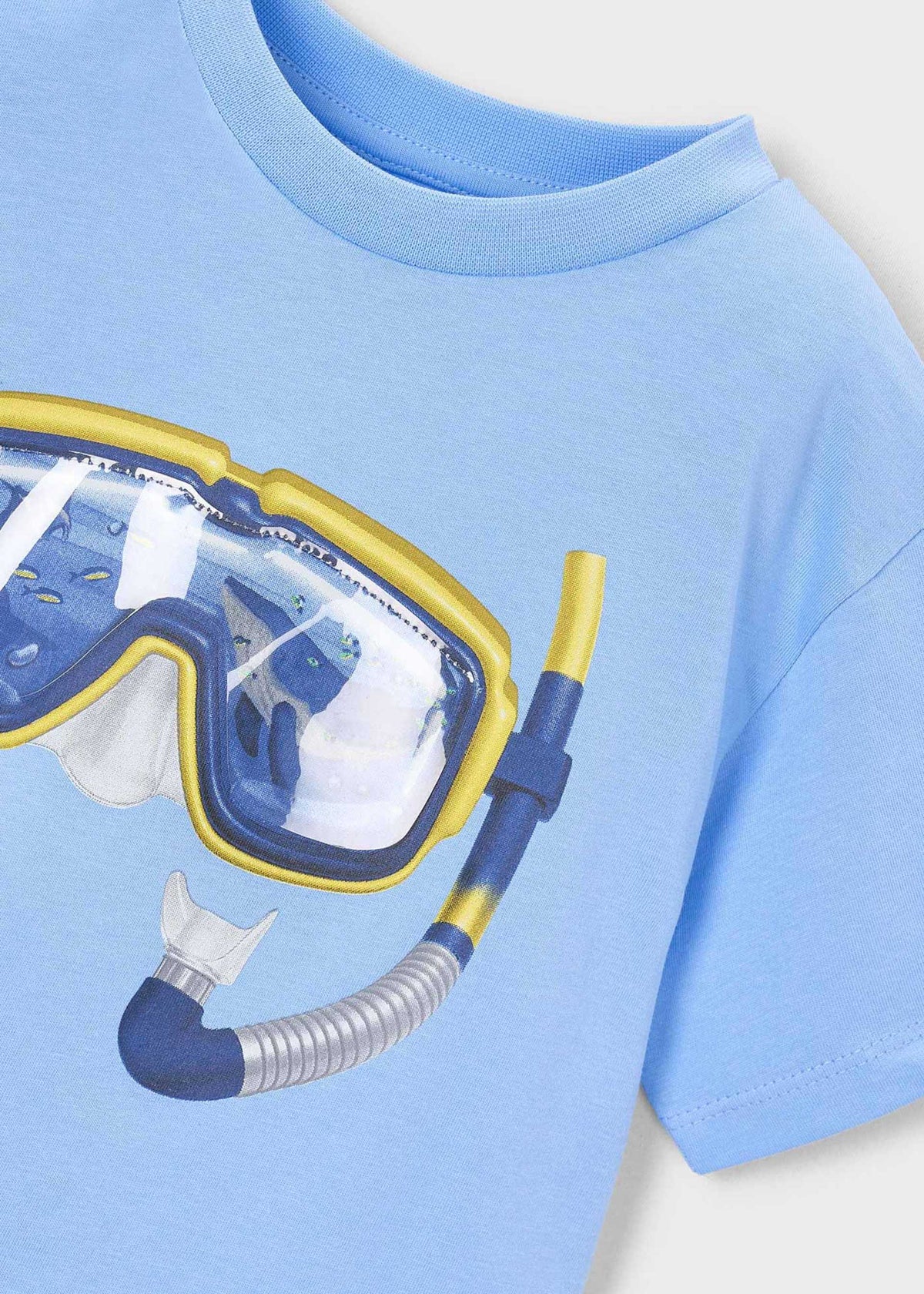 Kinder-Tauchbrillen-T-Shirt