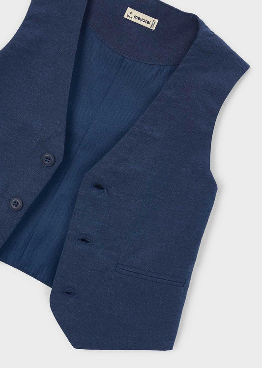 Children's linen waistcoat boy