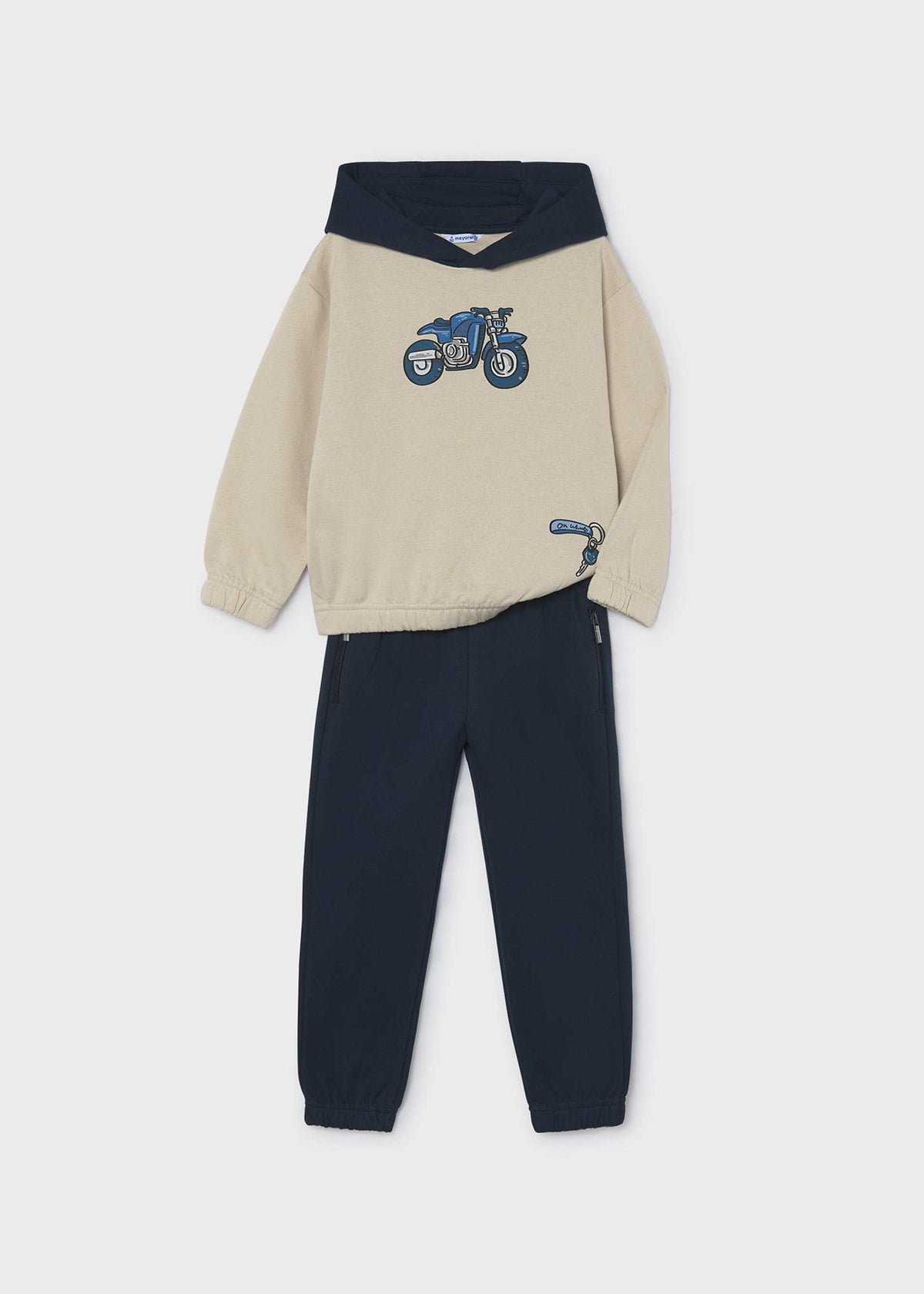 Children's motorcycle tracksuit