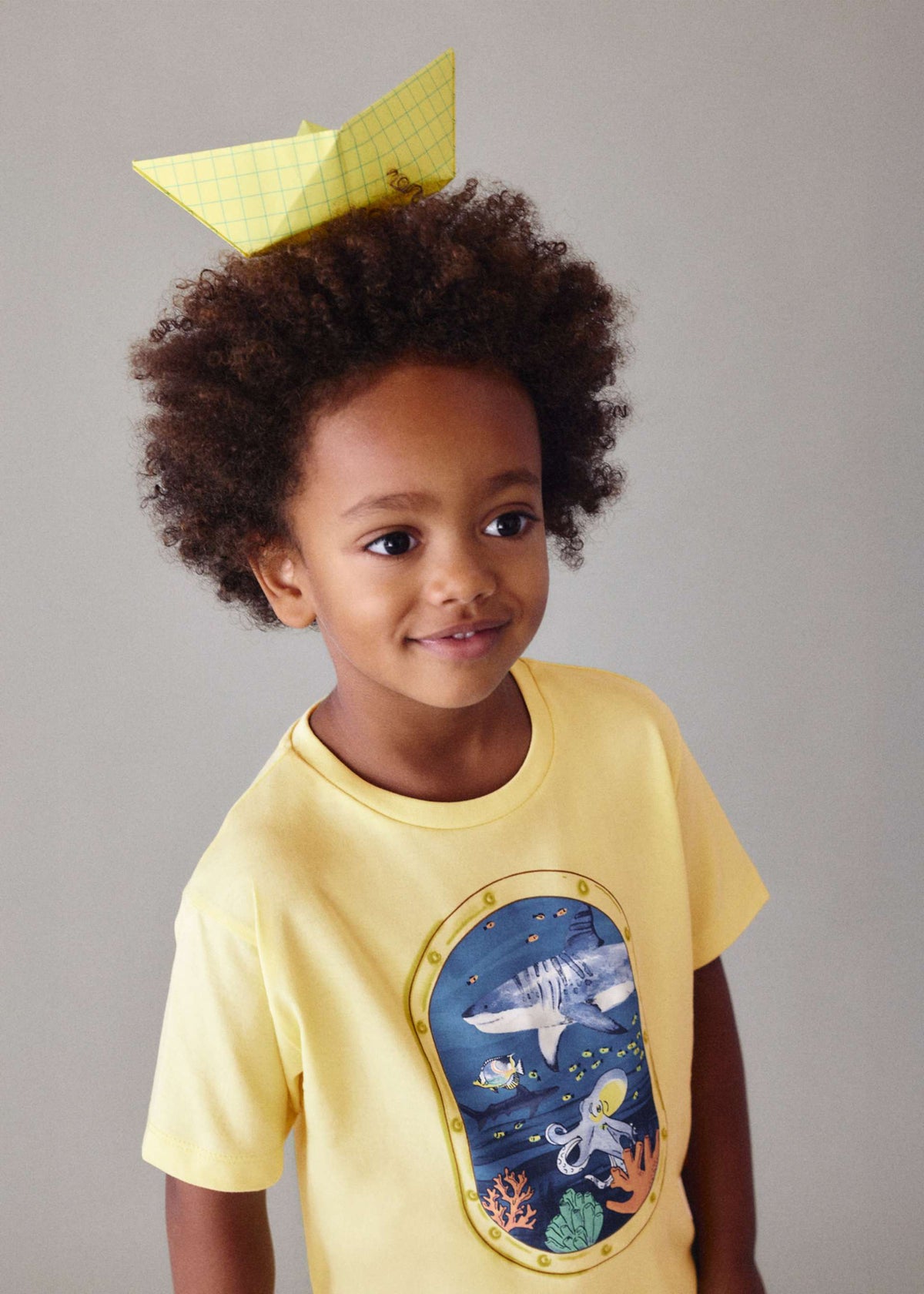 Kinder-T-Shirt mit Unterwasserfenster