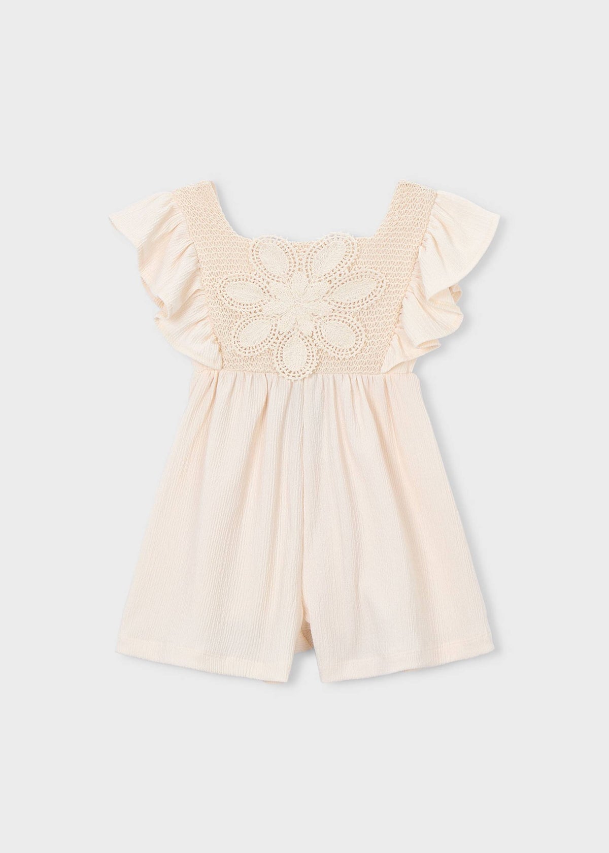 Gehäkelter Jumpsuit für Mädchen