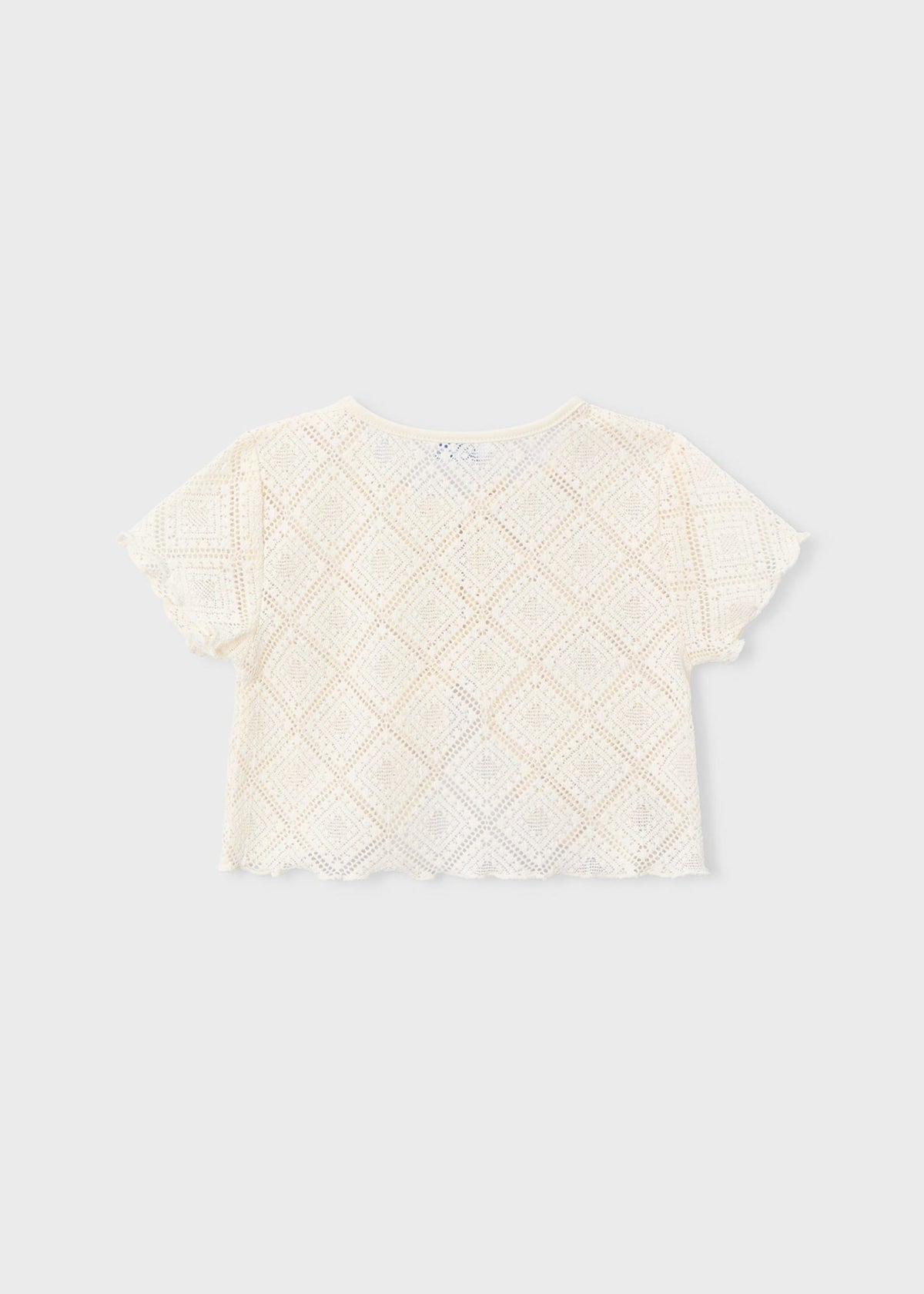 Gehäkeltes T-Shirt für Mädchen