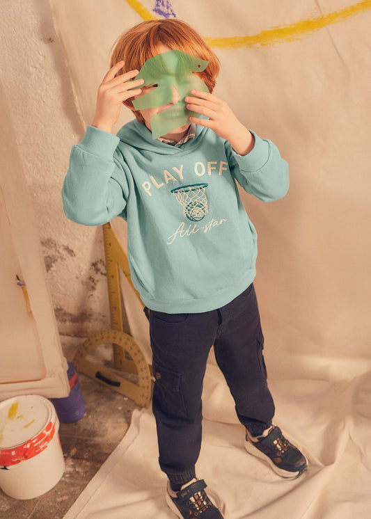 Besticktes Jungen-Sweatshirt