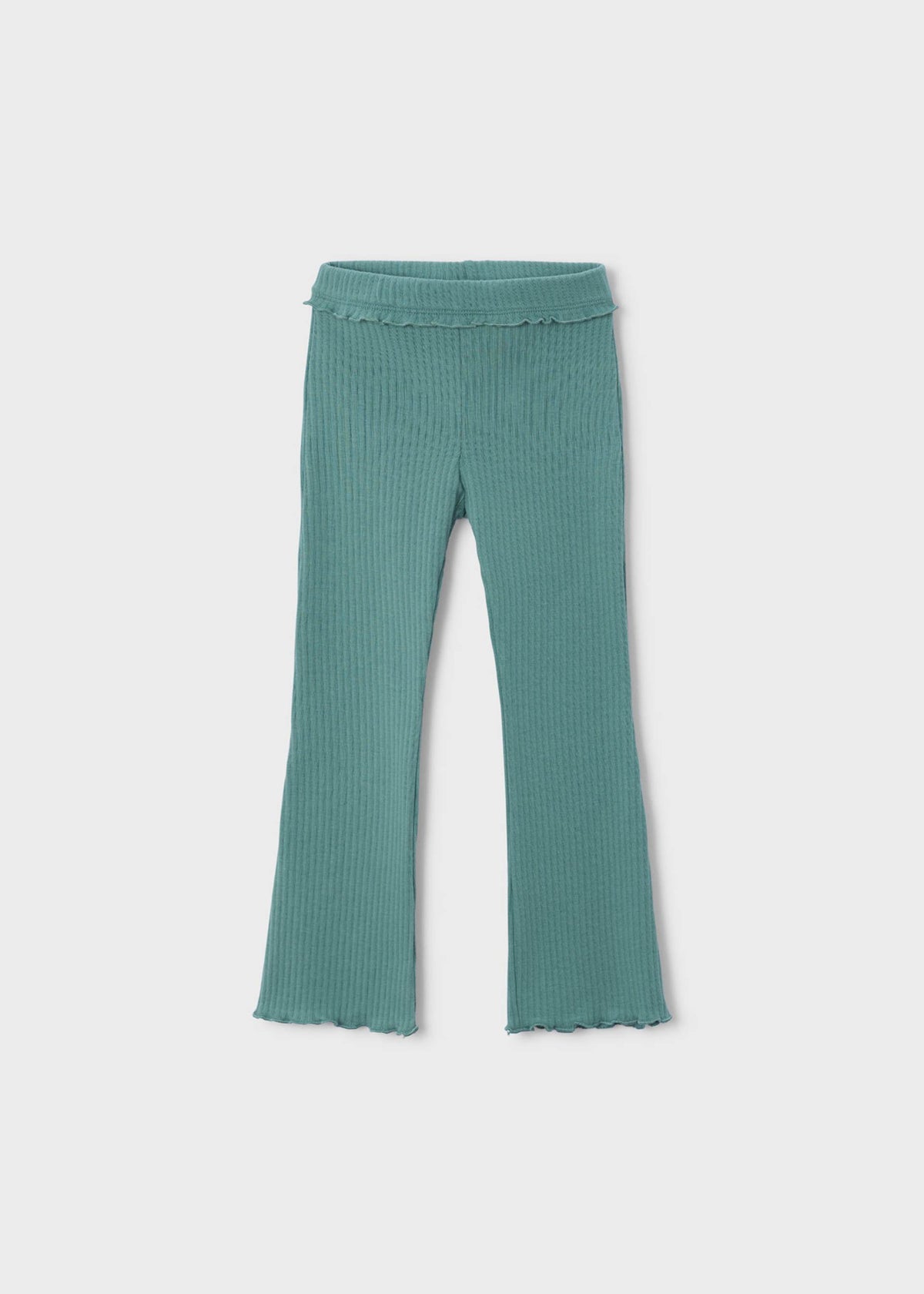 Ausgestellte gerippte Leggings für Mädchen