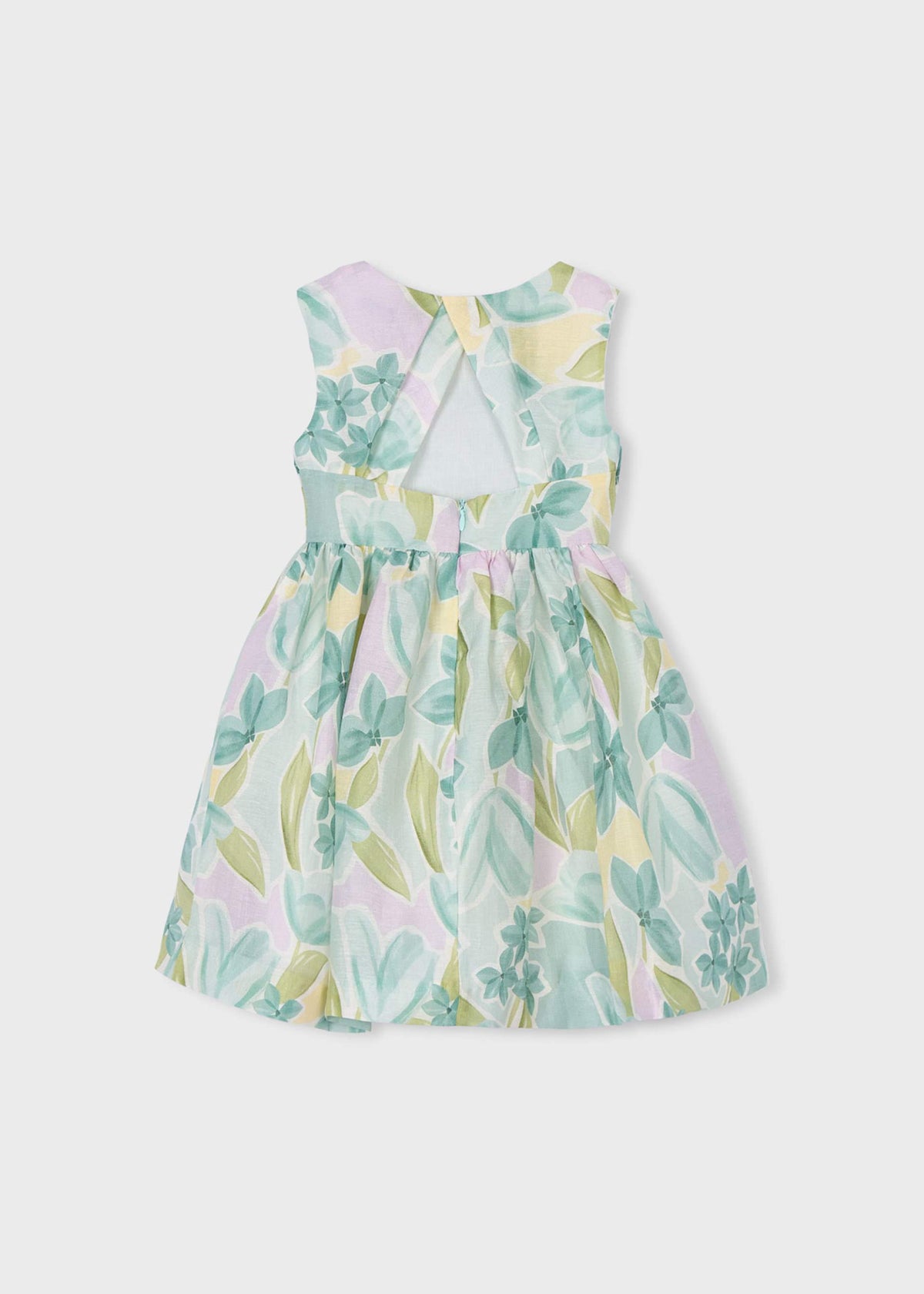 Floral bow dress for girls