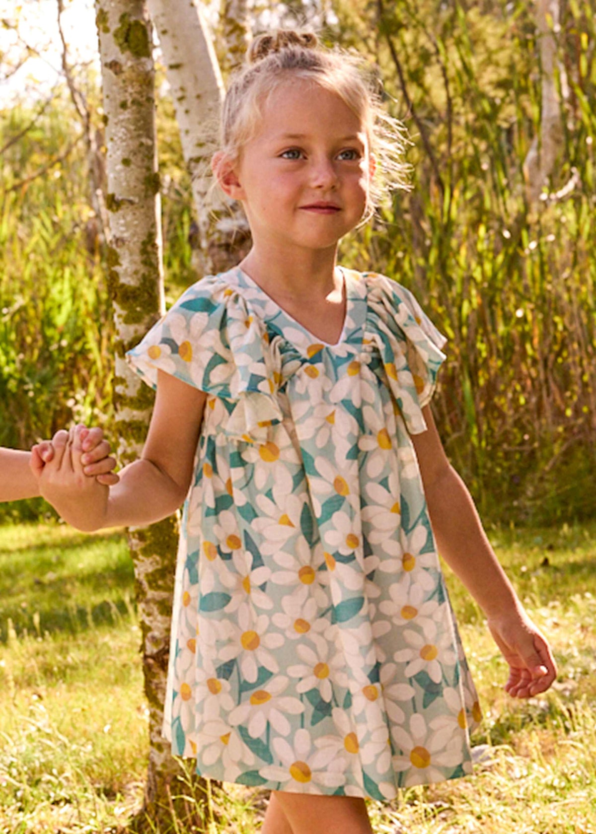 Blumenkleid für Mädchen