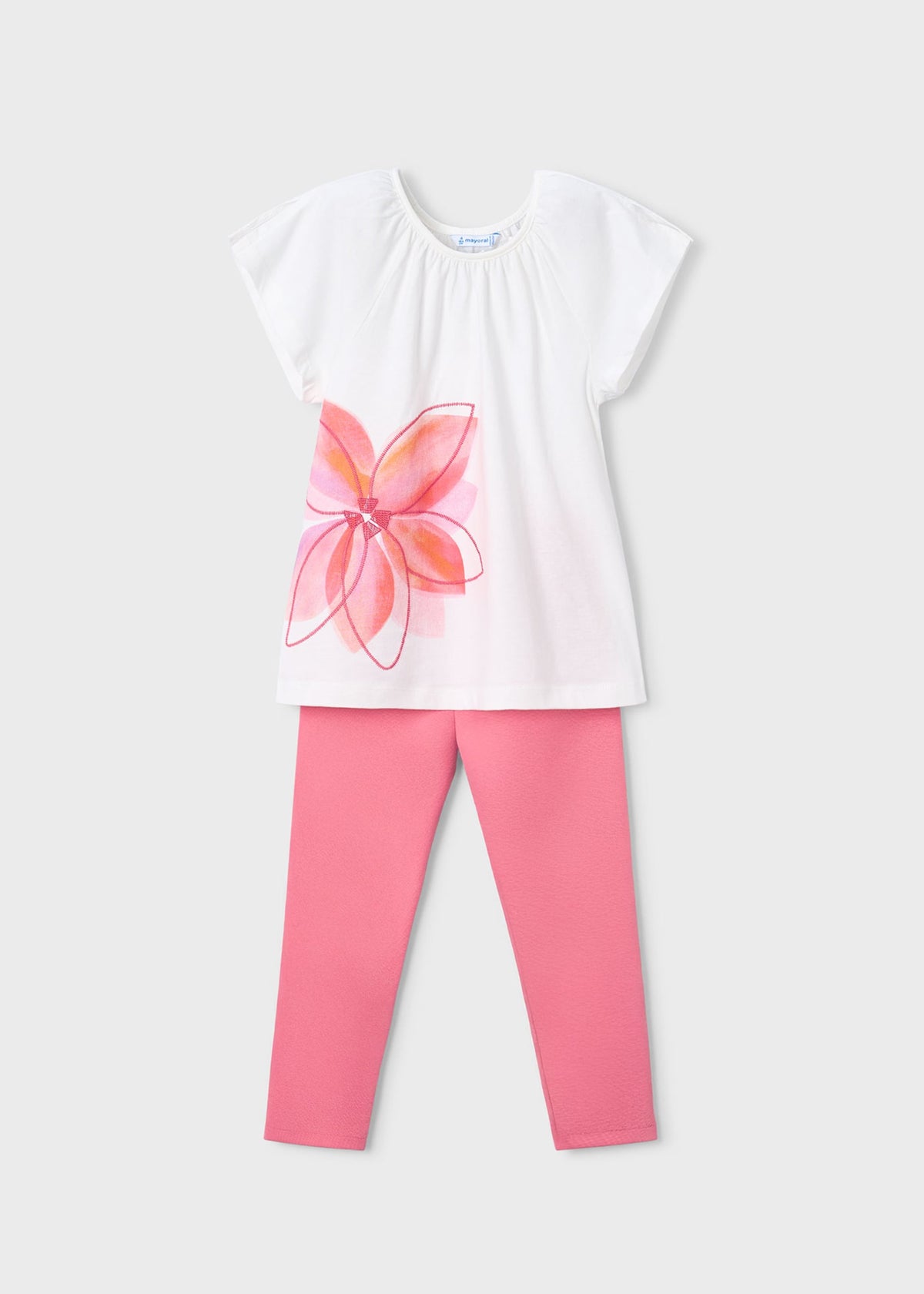 Flower leggings set girl