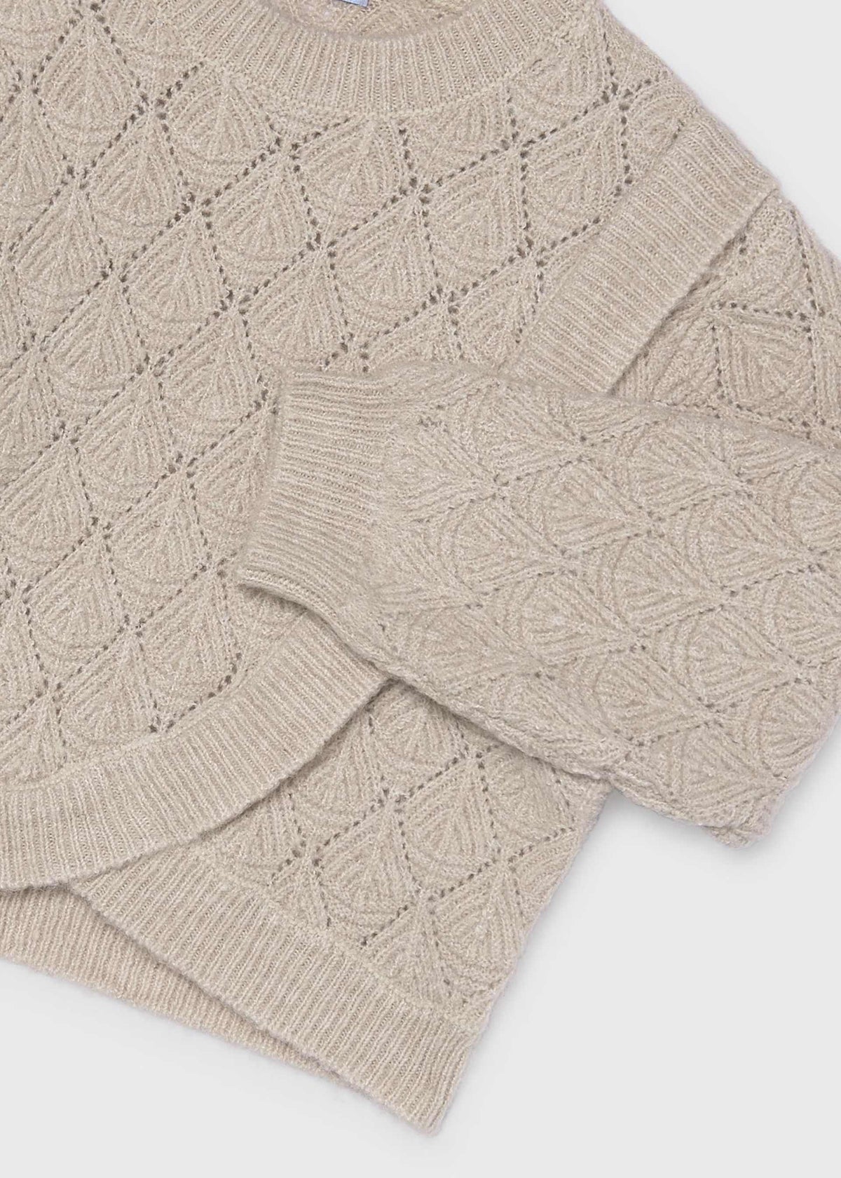 Asymmetrischer Pullover für Mädchen