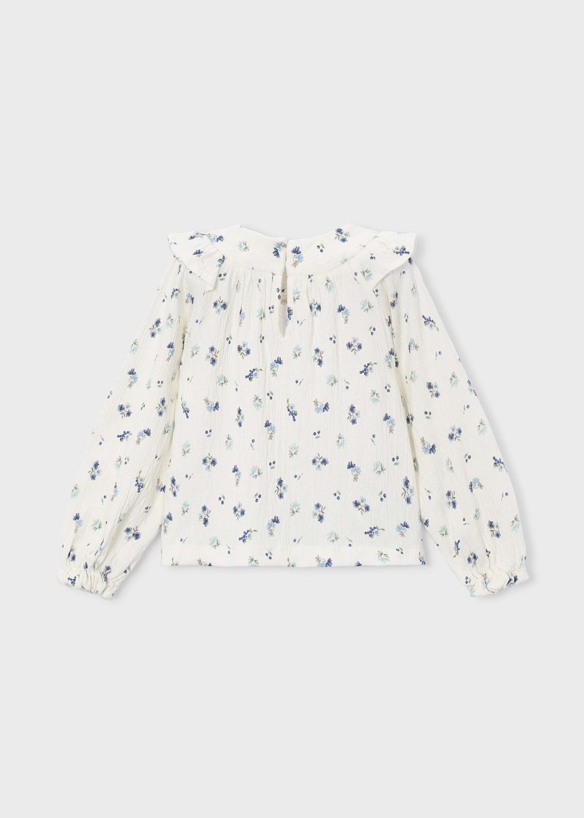 Girl bambula print blouse