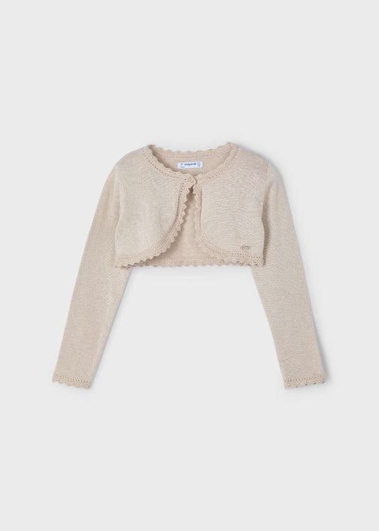 Girl basic tricot cardigan