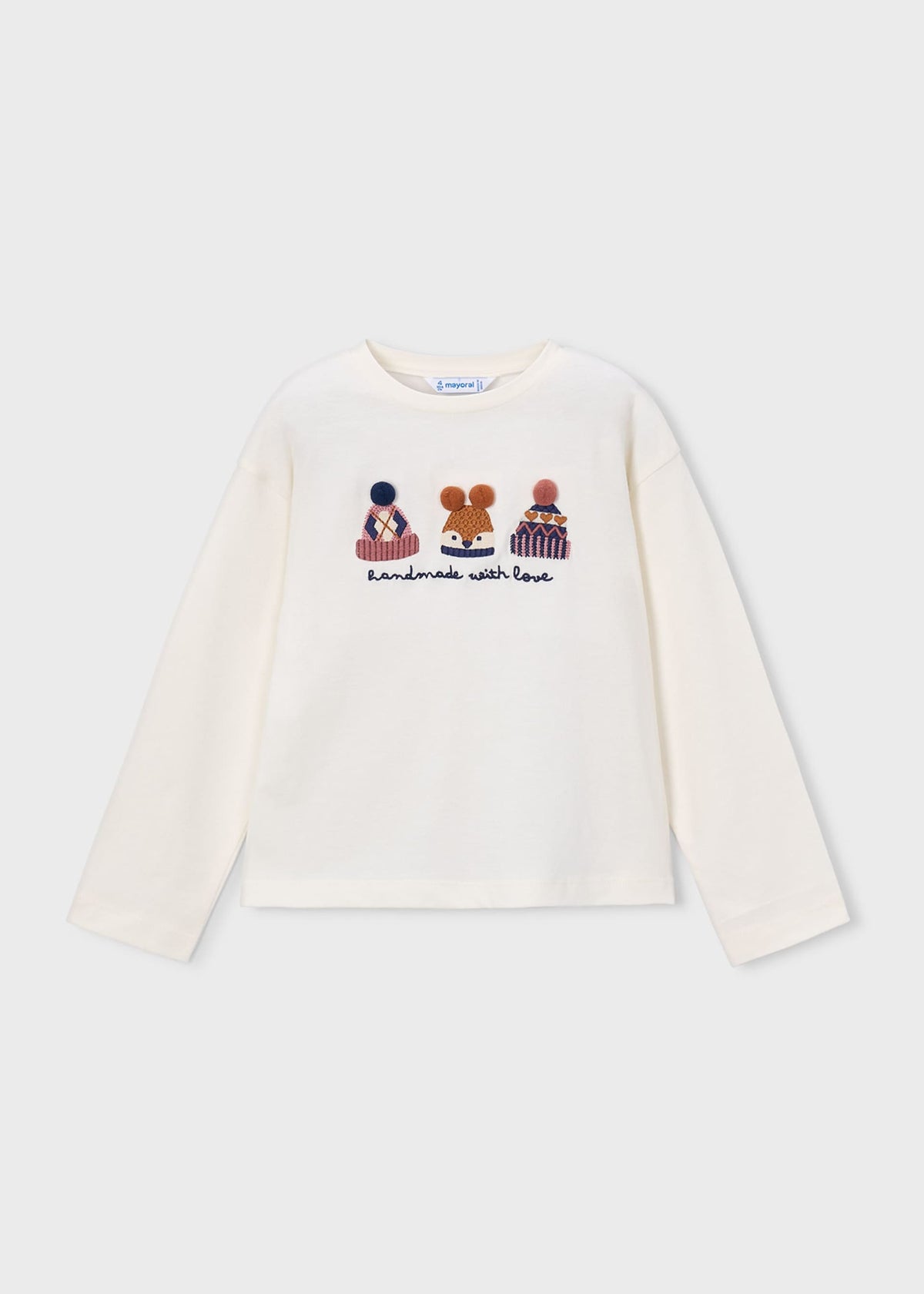 Besticktes T-Shirt für Mädchen