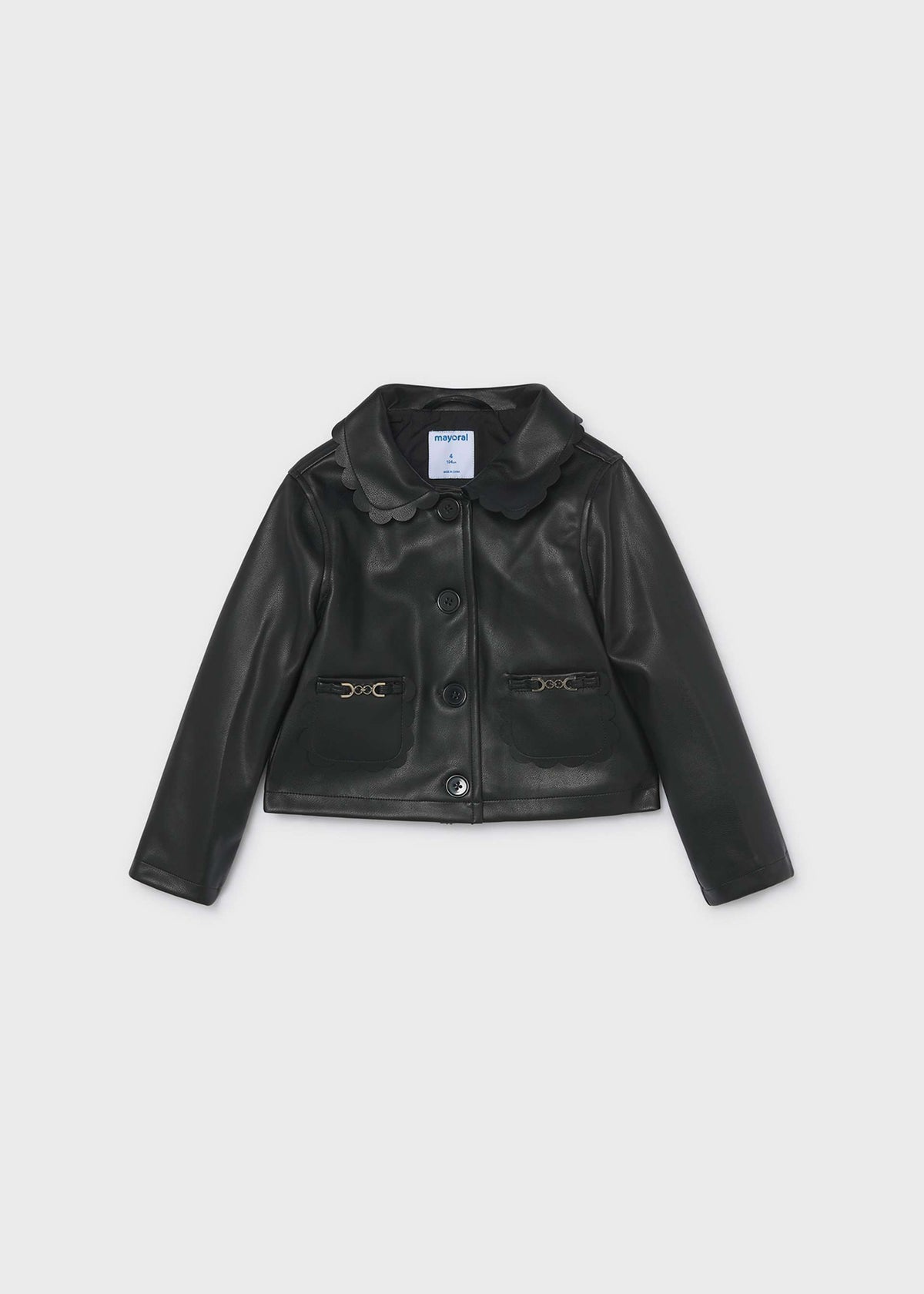 Kunstlederjacke für Mädchen