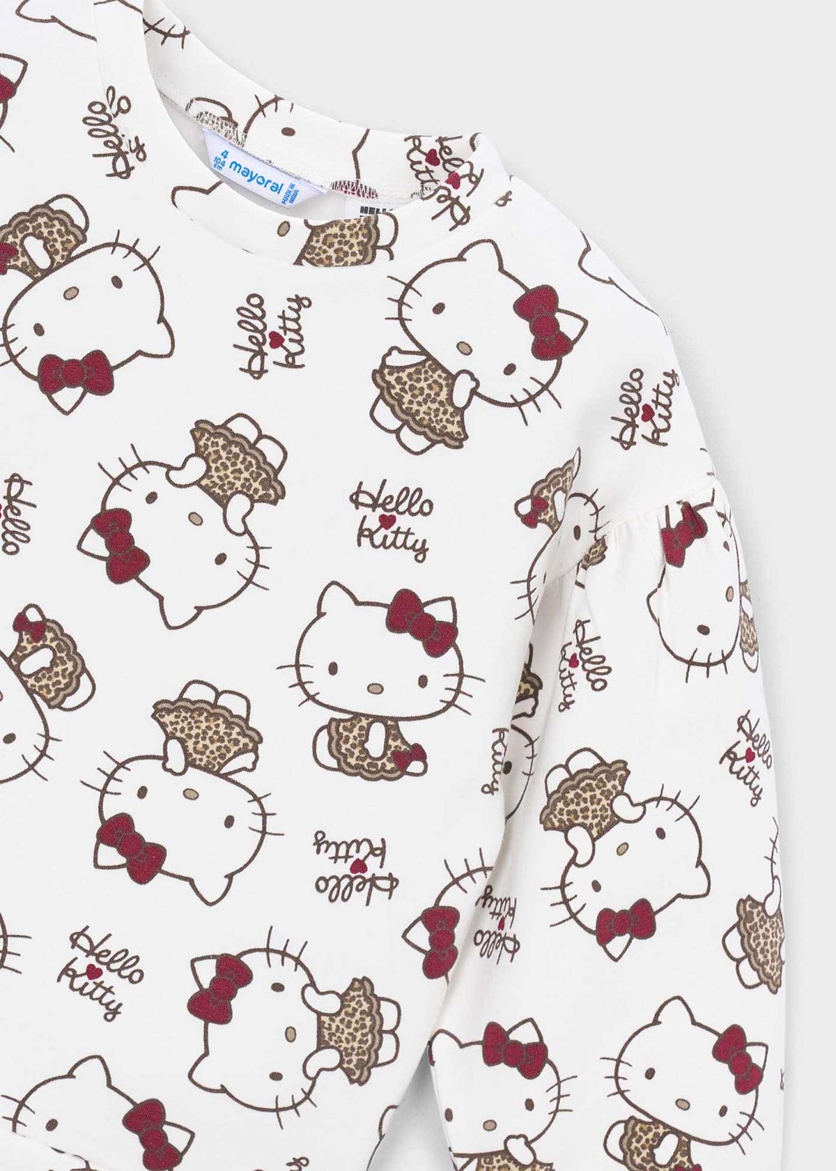 Girl Hello Kitty print jumper