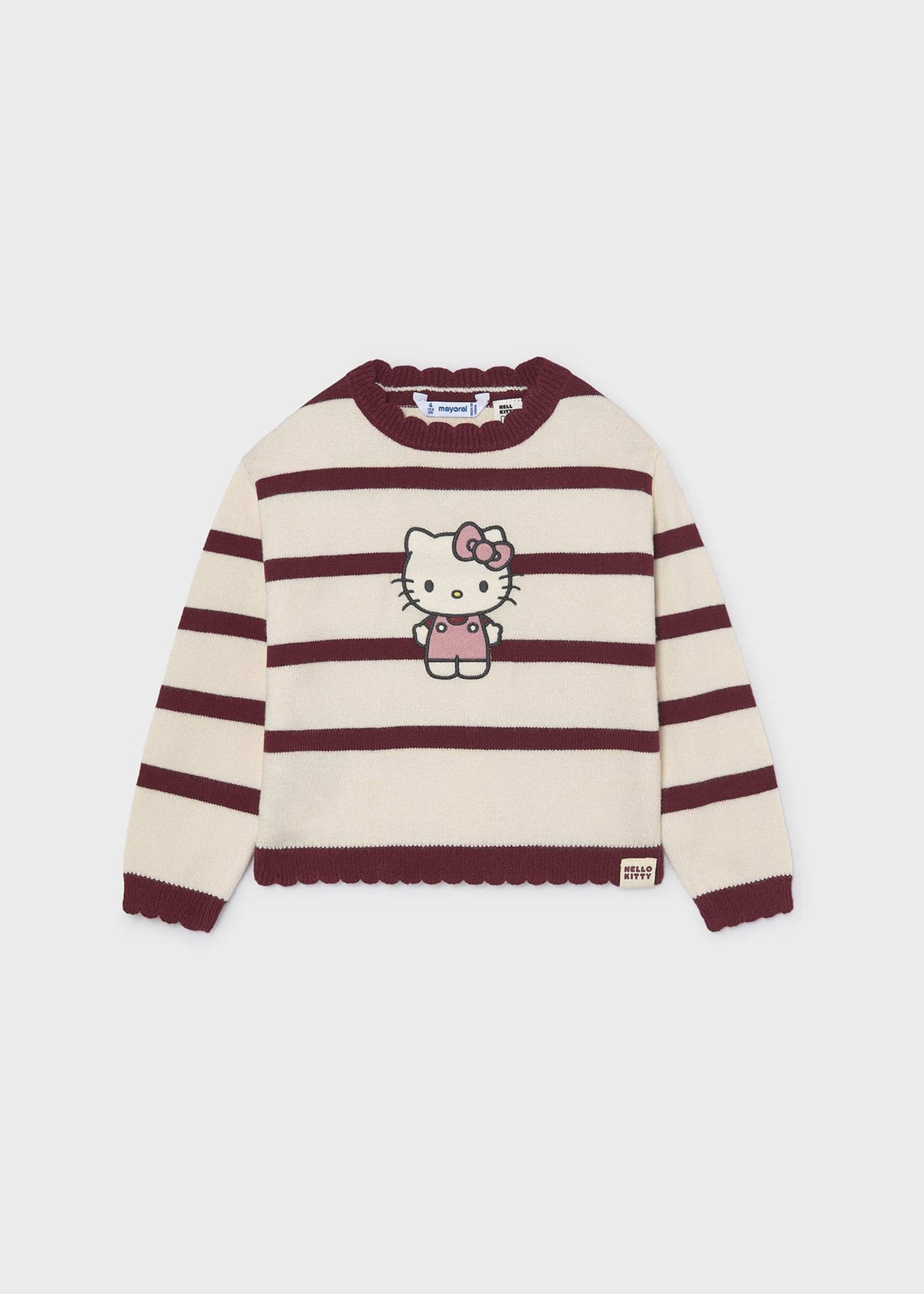 Girl Hello Kitty striped jumper
