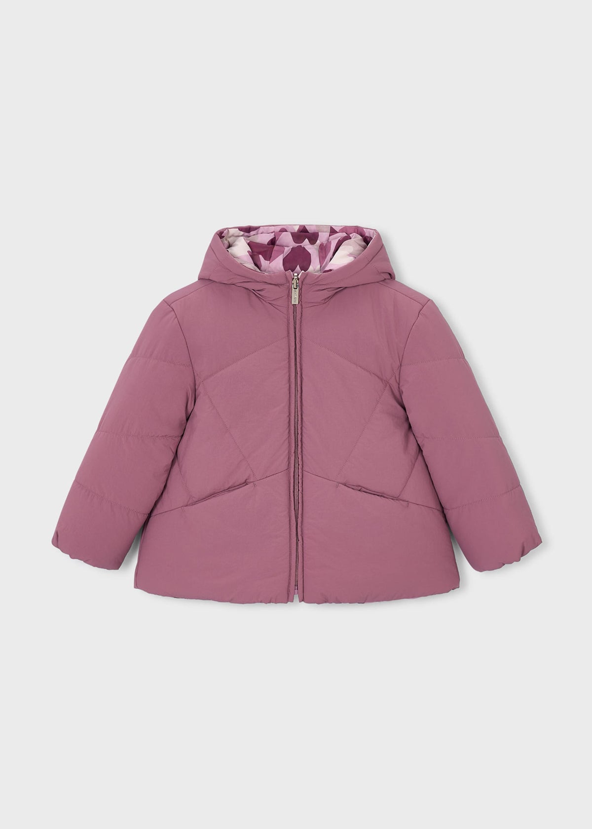 Girl reversible coat