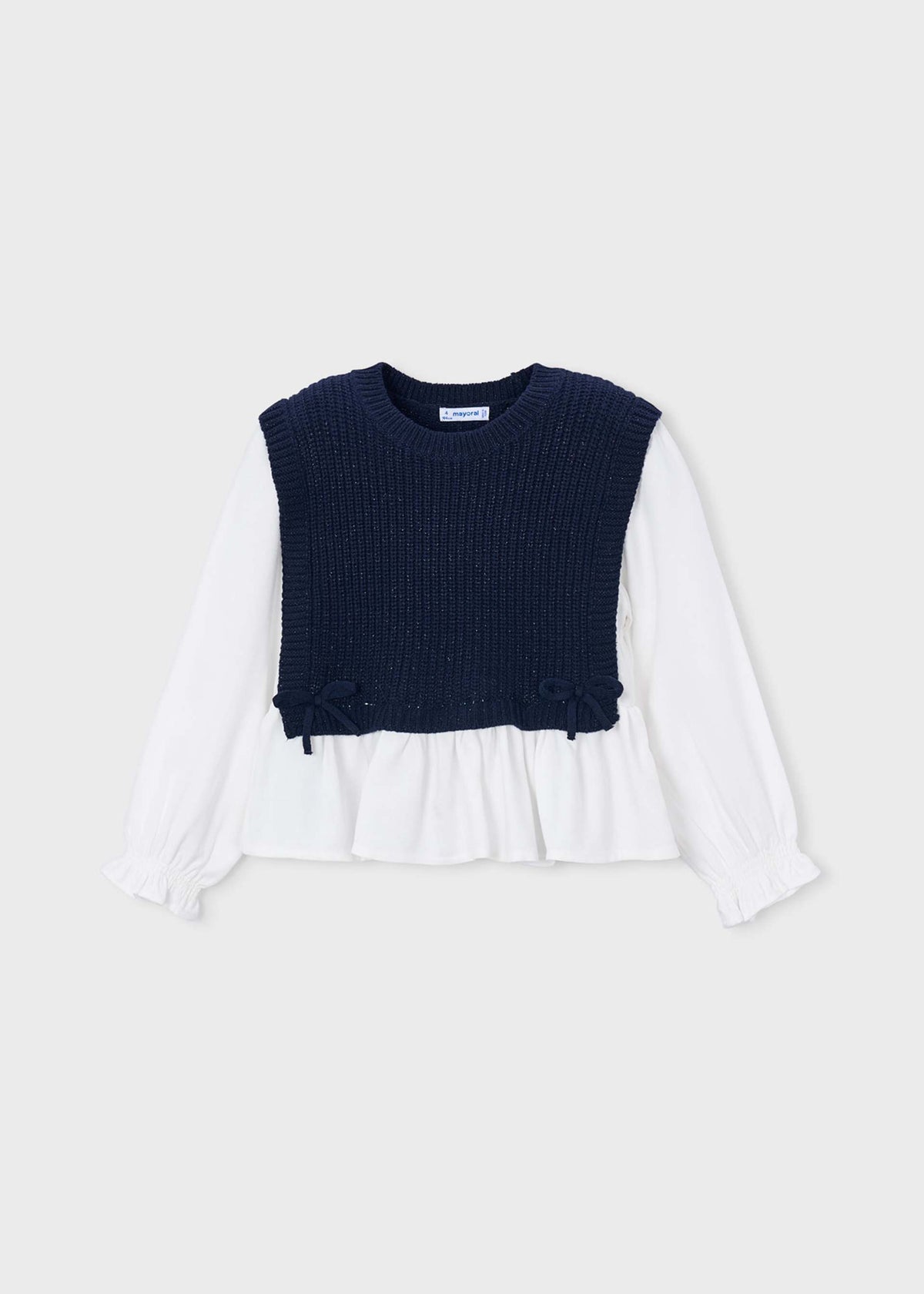 Girl shirt with top