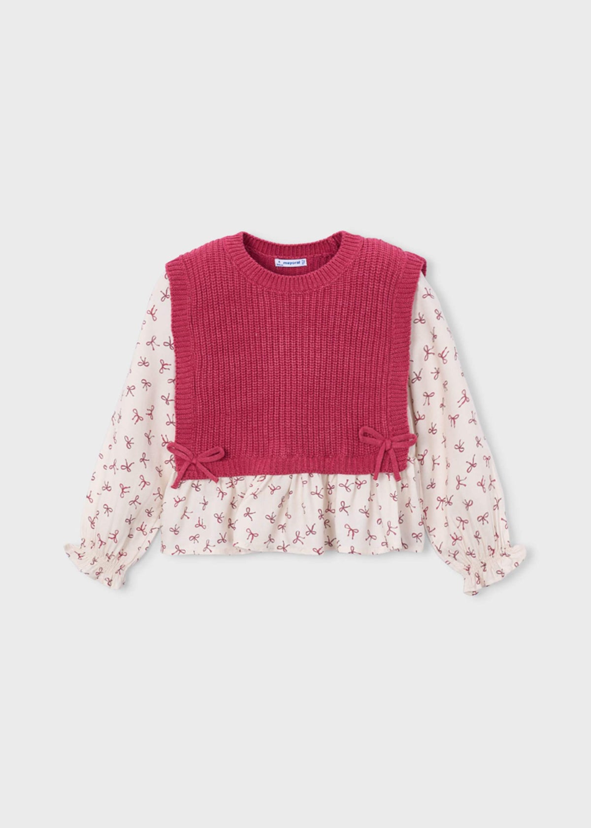 Girl shirt with top