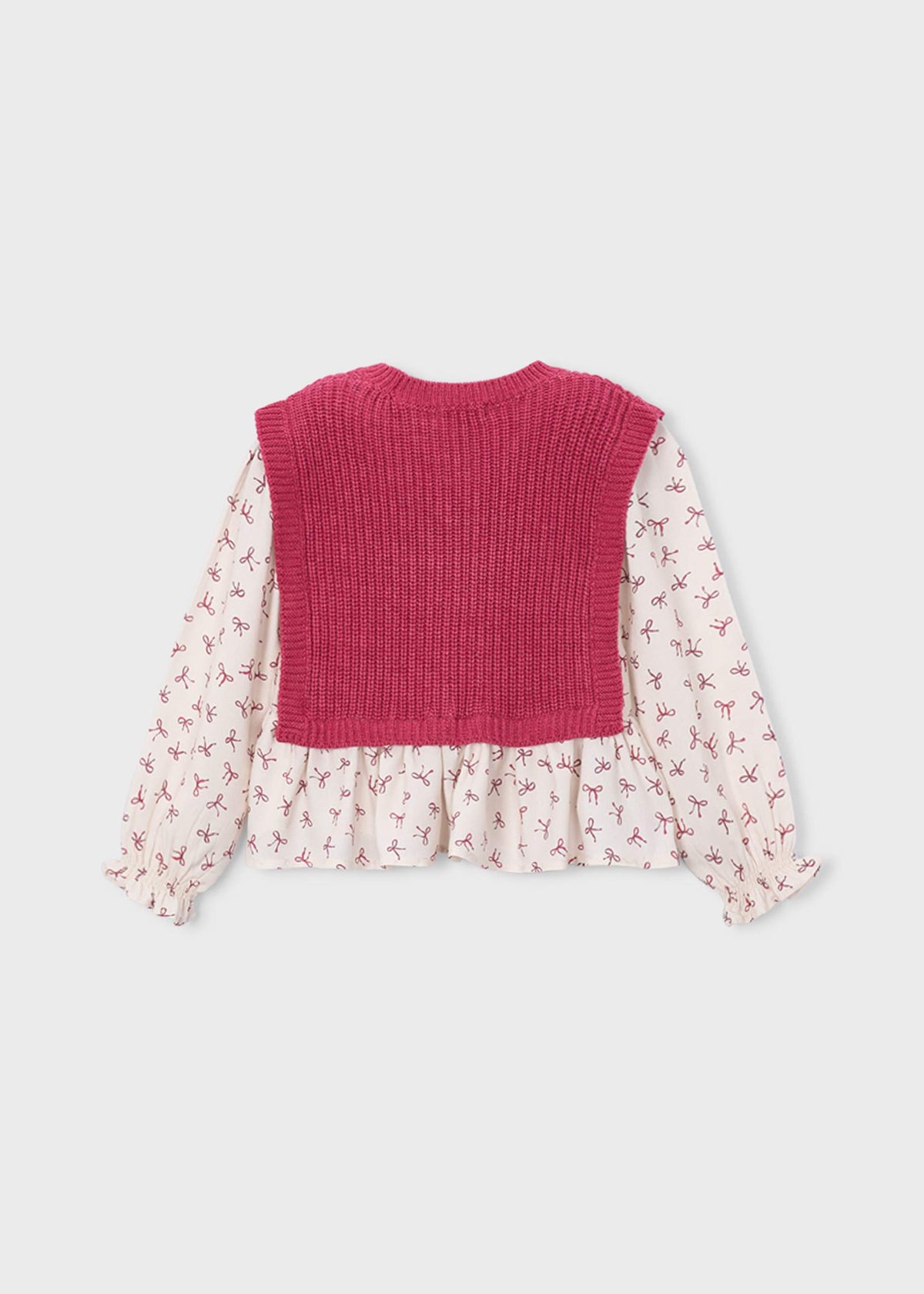 Girl shirt with top