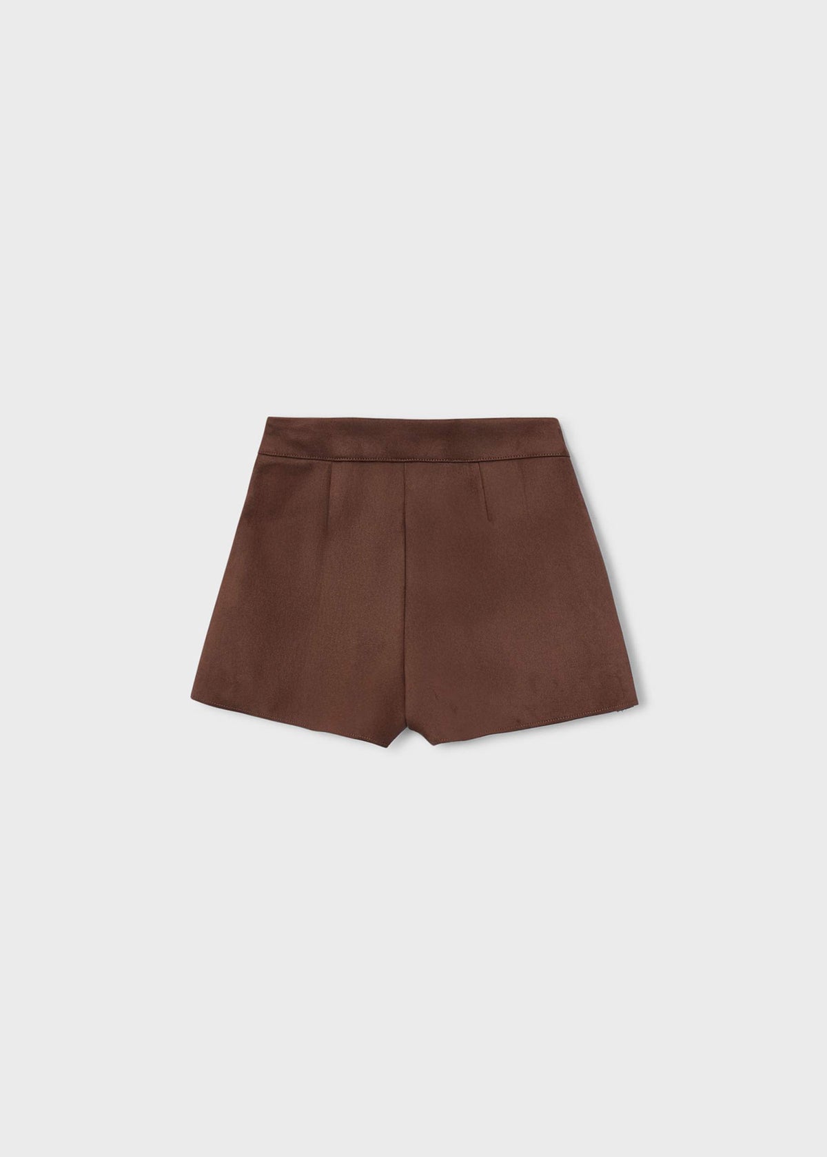 Girl suede effect Bermuda shorts
