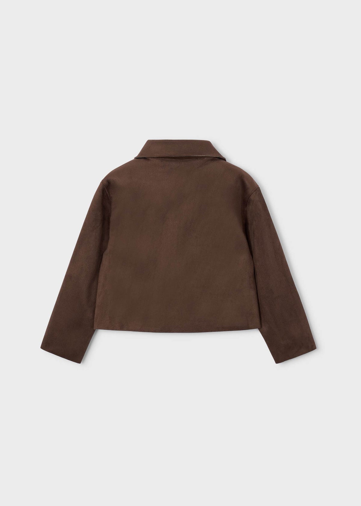 Girl suede effect jacket