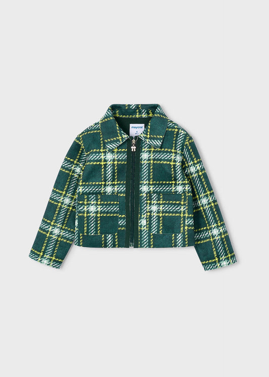 Girl suede effect jacket