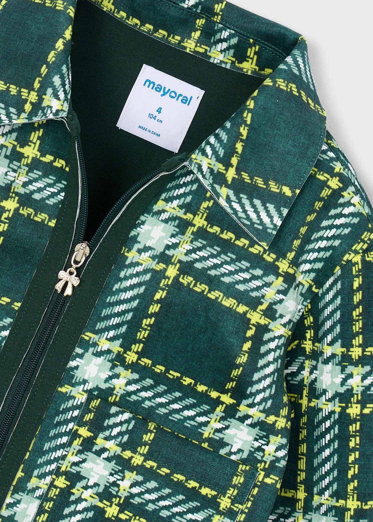 Girl suede effect jacket