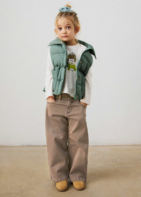 Girl twill trousers