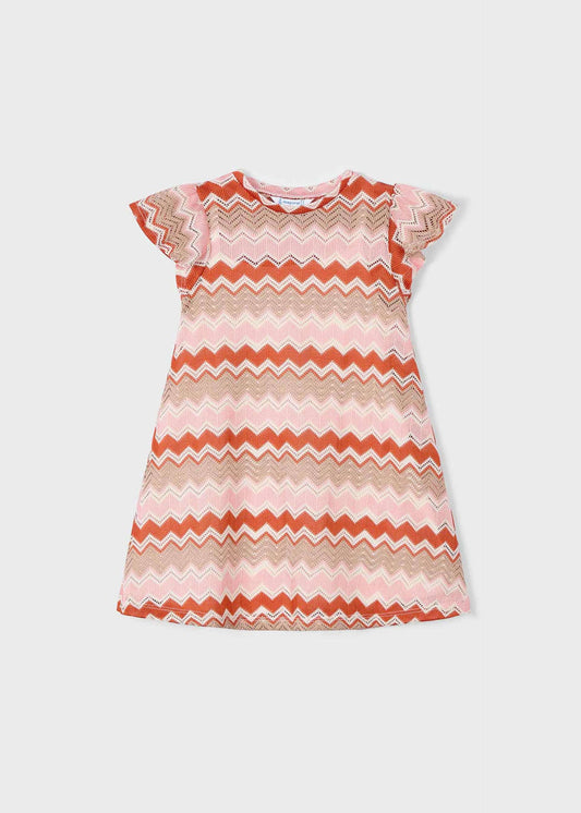 Girl zigzag dress