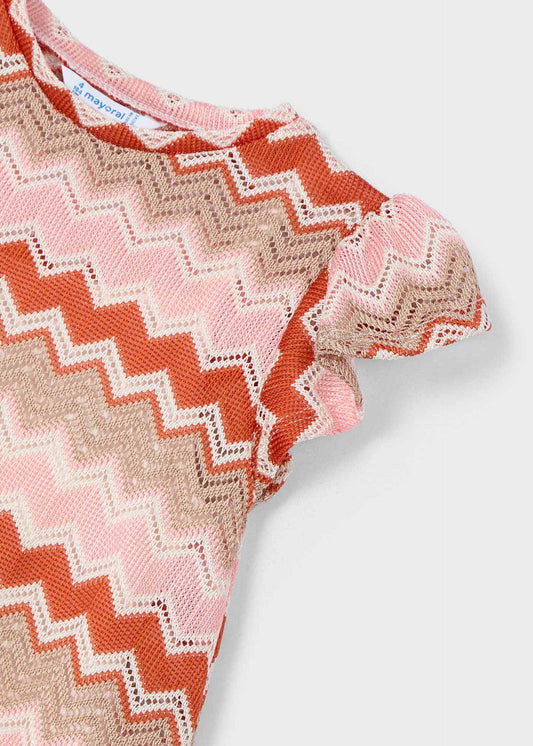 Girl zigzag dress