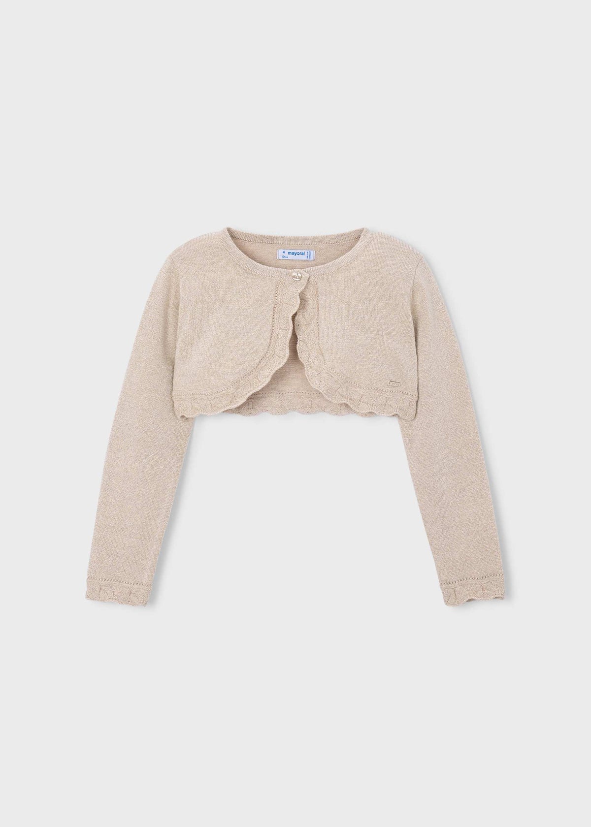 Strickbolero für Mädchen – Basic