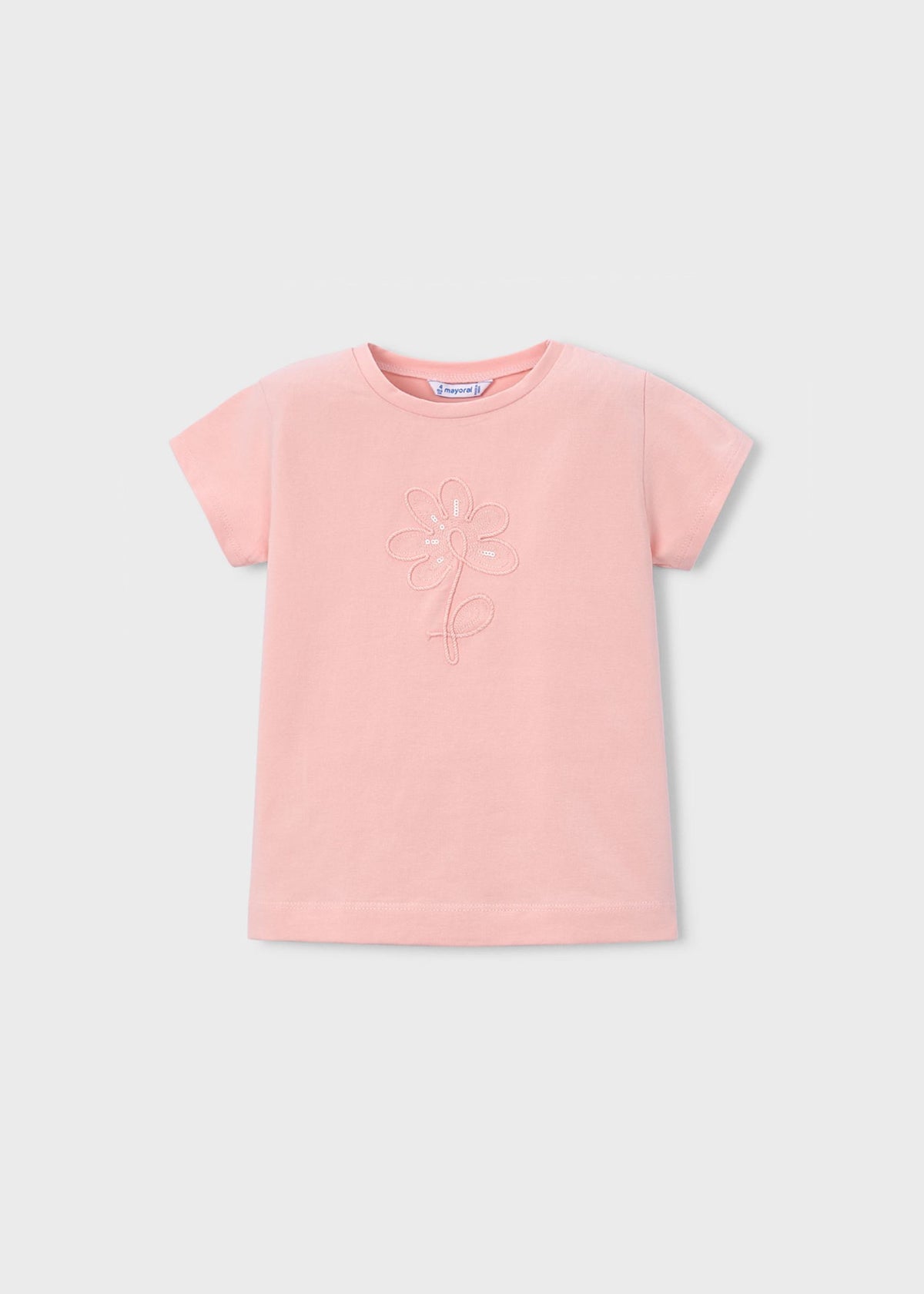 Mädchen-T-Shirt mit Blumenmuster