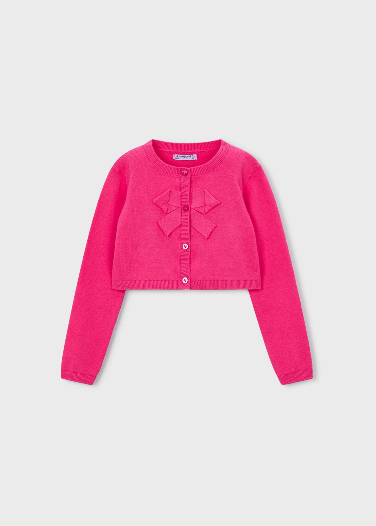 Girls basic knitted cardigan