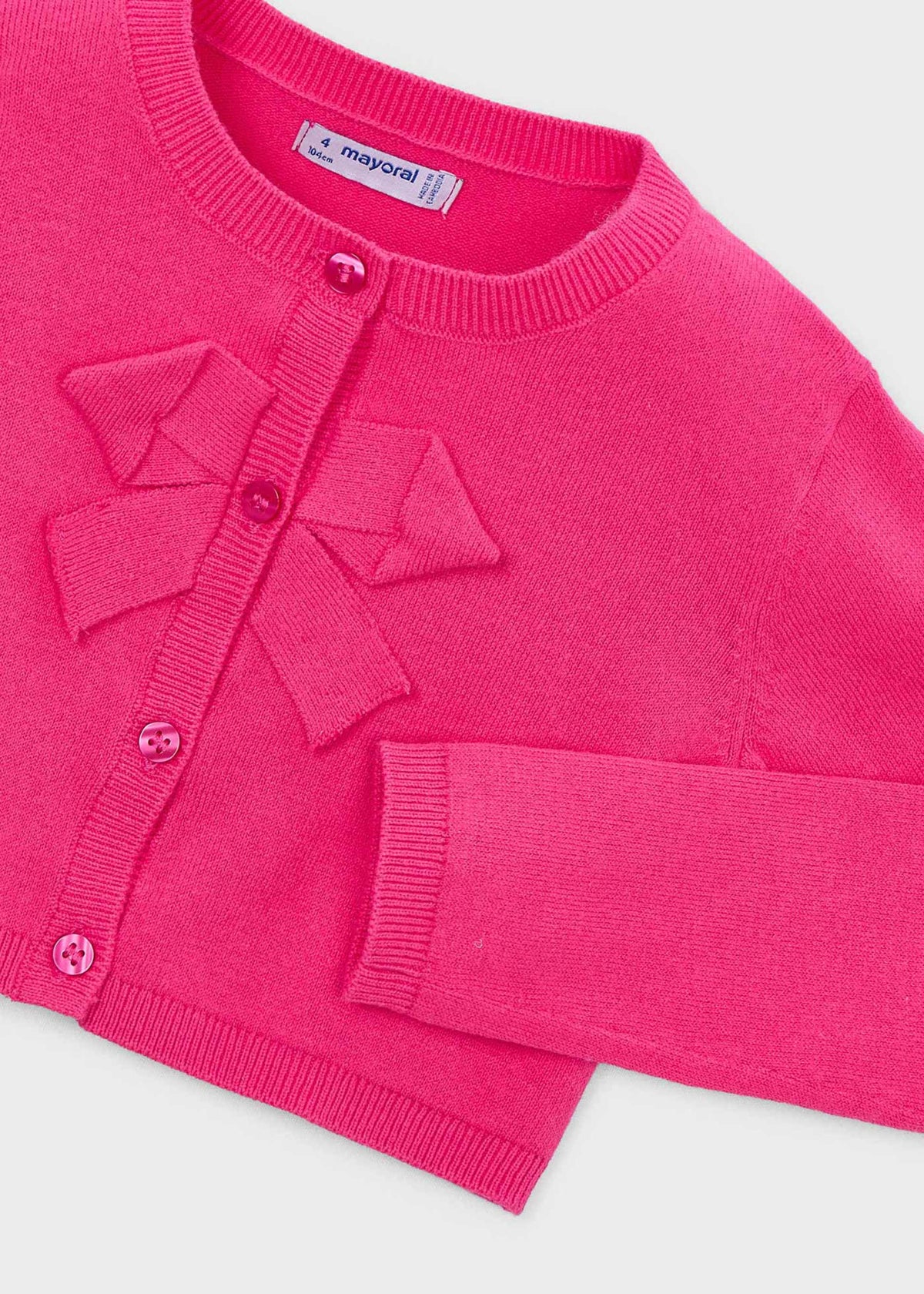 Girls basic knitted cardigan