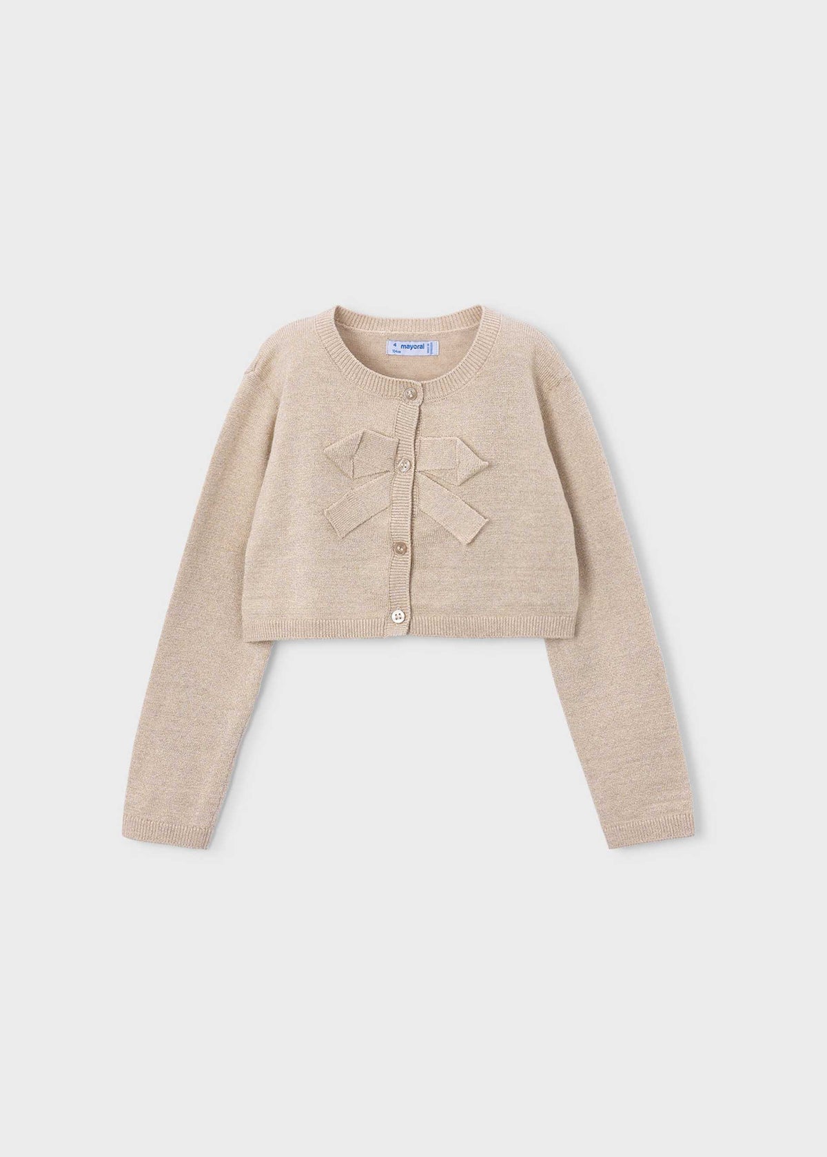 Girls basic knitted cardigan