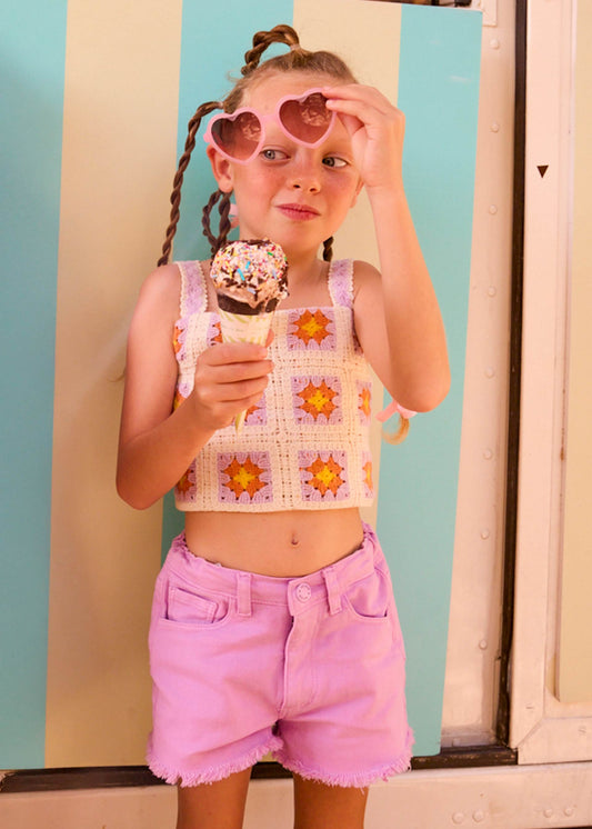 Girls basic shorts