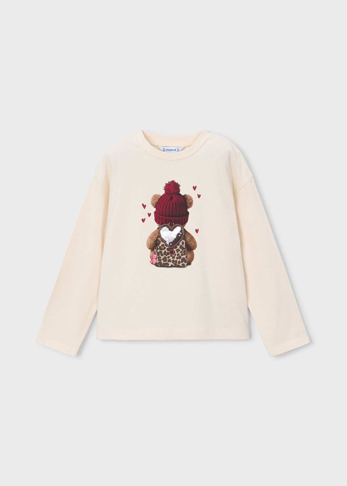 Girls' bear T-shirt