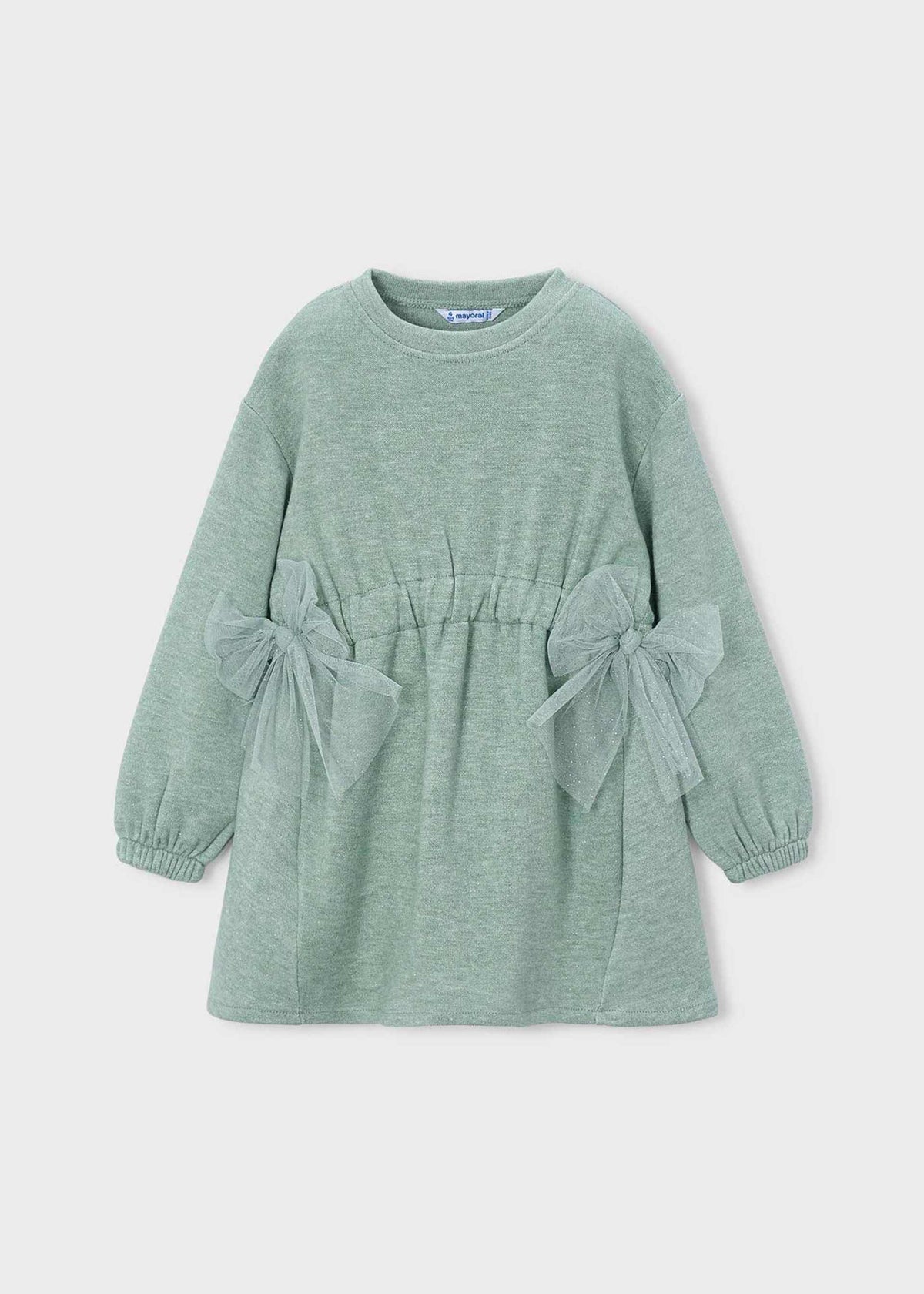 Mädchenkleid mit Schleife
