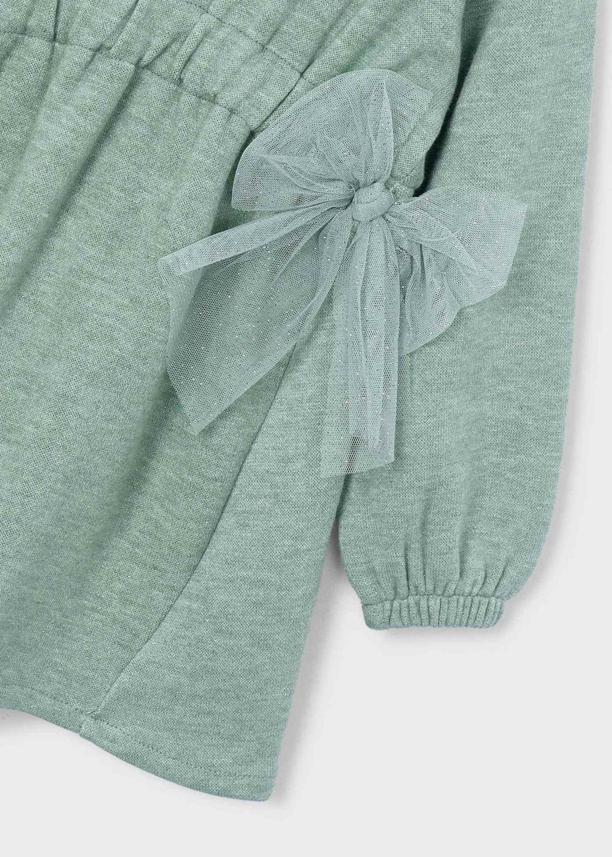 Mädchenkleid mit Schleife